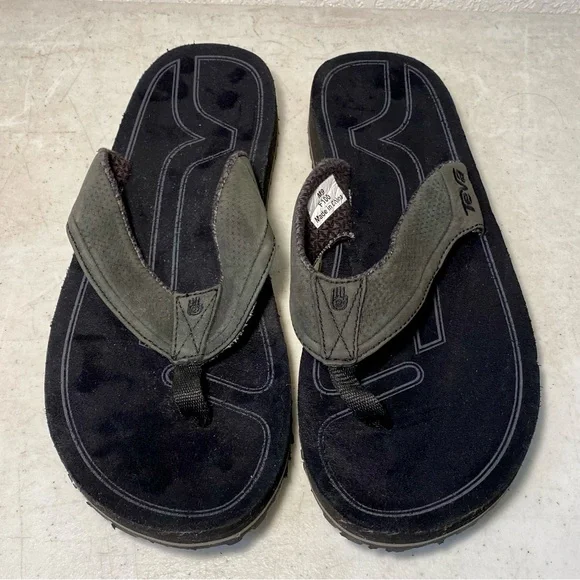 Teva Men suede flip flops sandals sz 9 Teva | Shoes | Teva Men Suede Flip Flops Sandals Sz 9 | Poshmark main image 3